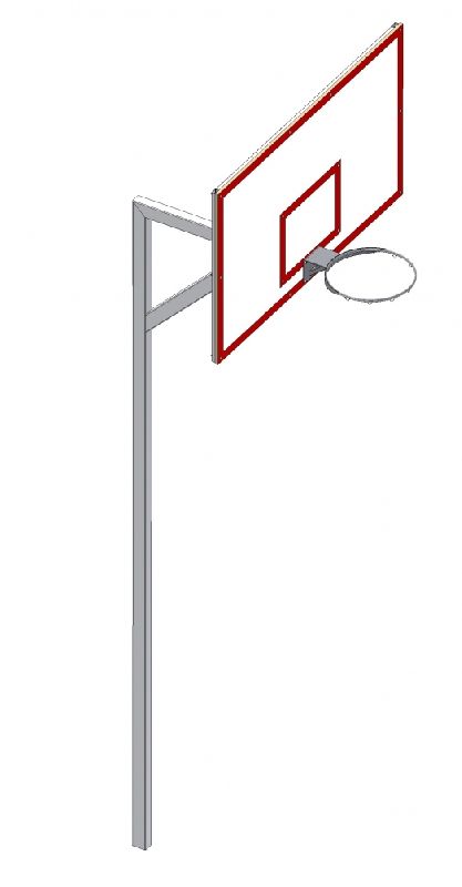 Vadzaari УА 110 Щит баскетбольный, стандарт FIBA