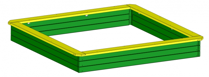 Vadzaari 003 Песочница большая (дерево)