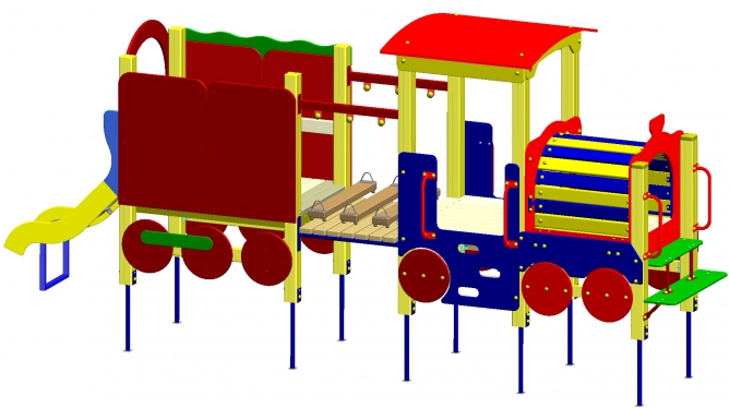 Горка для игровых площадок.