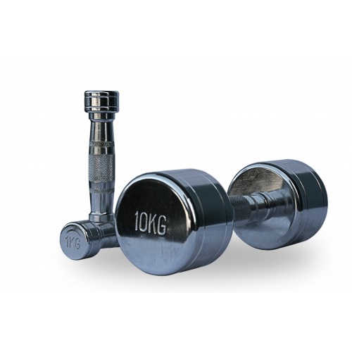 D-04 1/10 Гантельный ряд хромированный Alex