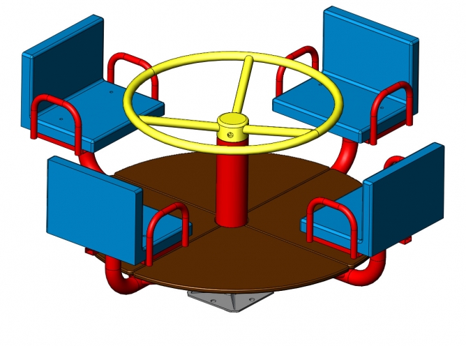 Vadzaari 012 Карусель с рулем